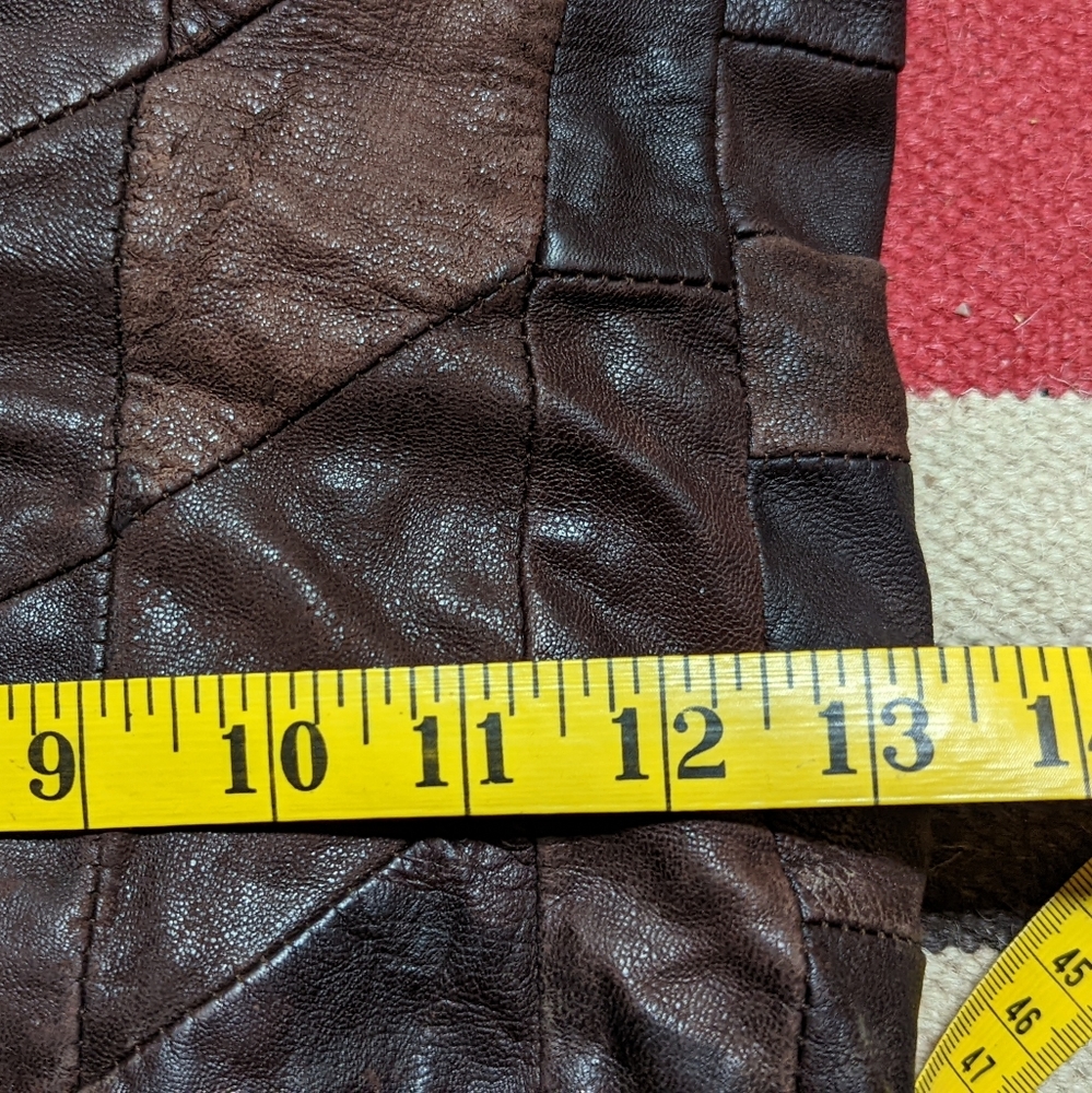 Buttery Soft Patchwork Leather Bag - image 3